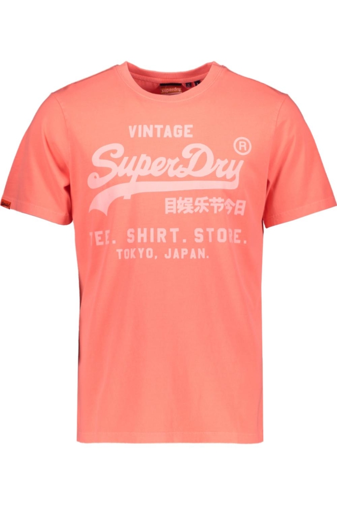 VL NEON RELAXED TEE M1012119A HYPER FIRE CORAL